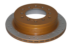 DBA 03-09 Lexus GX470 Rear Drilled & Slotted Street Series Rotor
