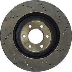 StopTech 92-02 Dodge Viper Drilled Front Right Cryo Rotor