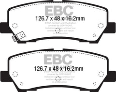 EBC Brakes Greenstuff 2000 Series Sport Pads