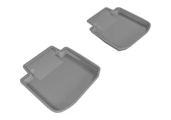 3D MAXpider 2015-2019 Subaru Legacy/Outback Kagu 2nd Row Floormats - Gray