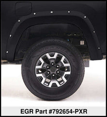 EGR 09+ Dodge Ram LD Bolt-On Look Color Match Fender Flares - Set - Black