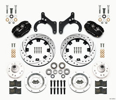 Wilwood Forged Dynalite Front Kit 12.19in Drilled 59-64 Chevy Impala / 63-64 Corvette