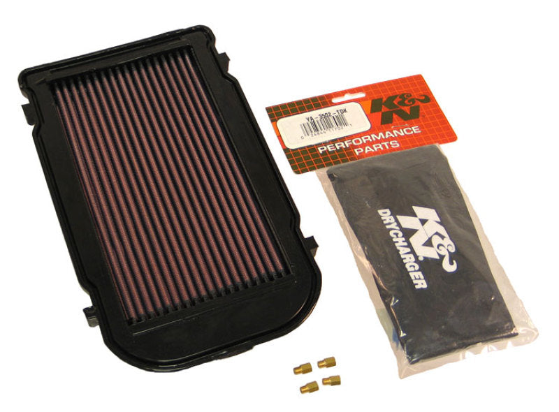K&N Powerlid Airbox Cover Unique Panel Air Filter 87-06 Yamaha YFZ350 Banshee 350