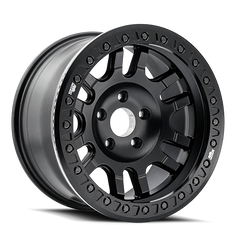 Dirty Life 9314 Canyon Race 17x9 / BLANK BP / -12mm Offset / 71.5mm Hub Matte Black Wheel