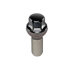 McGard Hex Lug Bolt (Radius Seat) M14X1.5 / 17mm Hex / 28.1mm Shank Length (Box of 50) - Black