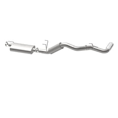 MagnaFlow Cat-Back, SS, 4in, Single Pass Side Rear Exit 5in Tip 14-15 Ram 2500 6.4L V8 CC LB/MC SB