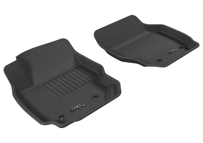 3D MAXpider 2007-2016 Volvo S80 Kagu 1st Row Floormat - Gray