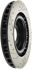 StopTech Power Slot 05-07 Cadillac XLR / 06-09 Chevy Corvette Front Left Drilled & Slotted Rotors