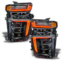 Oracle 20-21 Chevy Silverado HD 2500 RGB+W Headlight DRL Upgrade Kit - ColorSHIFT w/o Controller