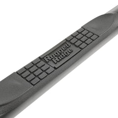 Rugged Ridge 3in Round Side Step Fine Textured Black 2020 JT