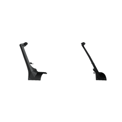 Road Armor 18-20 Jeep Wrangler JL Stealth A-Pillar Mounts 52.25in RIGID Array w/Lower Mount - Blk