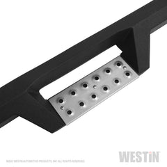 Westin 2020 Chevy Silverado 2500/3500 Crew Cab (8ft Bed) W2W Nerf Step Bars - Textured Black