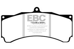 EBC Brakes Bluestuff Street and Track Day Brake Pads