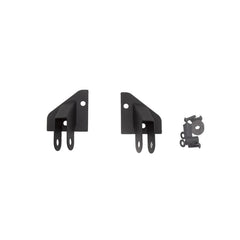 Rampage 1987-1995 Jeep Wrangler(YJ) Mirror Relocation Brackets - Black