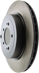 Stoptech 08 Mitsubishi Lancer Evo AWD Rear High Carbon CRYO-STOP Rotor