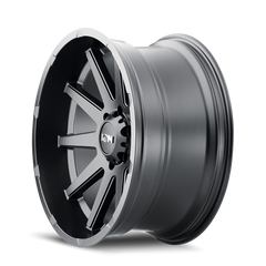 ION Type 143 17x9 / 5x127 BP / 18mm Offset / 71.5mm Hub Matte Black Wheel