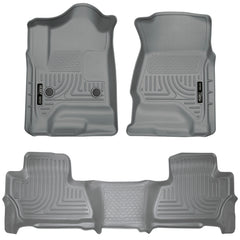 Husky Liners 2015 Chevy/GMC Tahoe/Yukon WeatherBeater Combo Grey Floor Liners