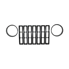 Rugged Ridge Headlight Bezels Black 97-06 Jeep Wrangler