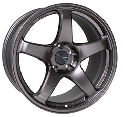 Enkei PF05 17x8 5x100 38mm Offset 75mm Bore Dark Silver Wheel