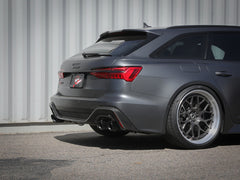 aFe 20-22 Audi RS6 Avant V8 4L (tt) MACH Force-Xp 3in to 2.5in 304 SS Cat-Back Exhaust w/ Black Tip