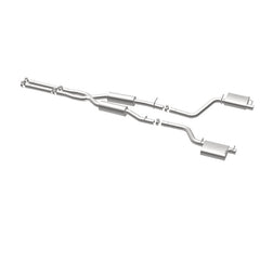 MagnaFlow Cat-Back SS 2.5in Dual Split Rear Exit (OEM Tips) 15-16 Dodge/Chrysler Charger/300 5.7L V8