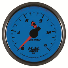 AutoMeter Gauge Fuel Pressure 2-1/16in. 15PSI Digital Stepper Motor C2
