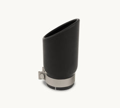 Go Rhino Exhaust Tip - Black Chrome - ID 4in x L 10in x OD 5in