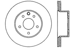 StopTech 08-09 Infiniti EX35 / 05-08 G35 / 09 G37 / 06-09 M35/M45 Cryo Drilled Left Rear Rotor