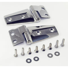 Rugged Ridge 07-18 Jeep Wrangler JK Stainless Hood Hinge Kit