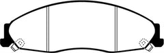 EBC 02-05 Cadillac CTS 2.6 Greenstuff Front Brake Pads