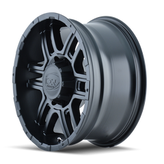 ION Type 179 17x8 / 5x114.3 BP / 10mm Offset / 83.82mm Hub Matte Black Wheel