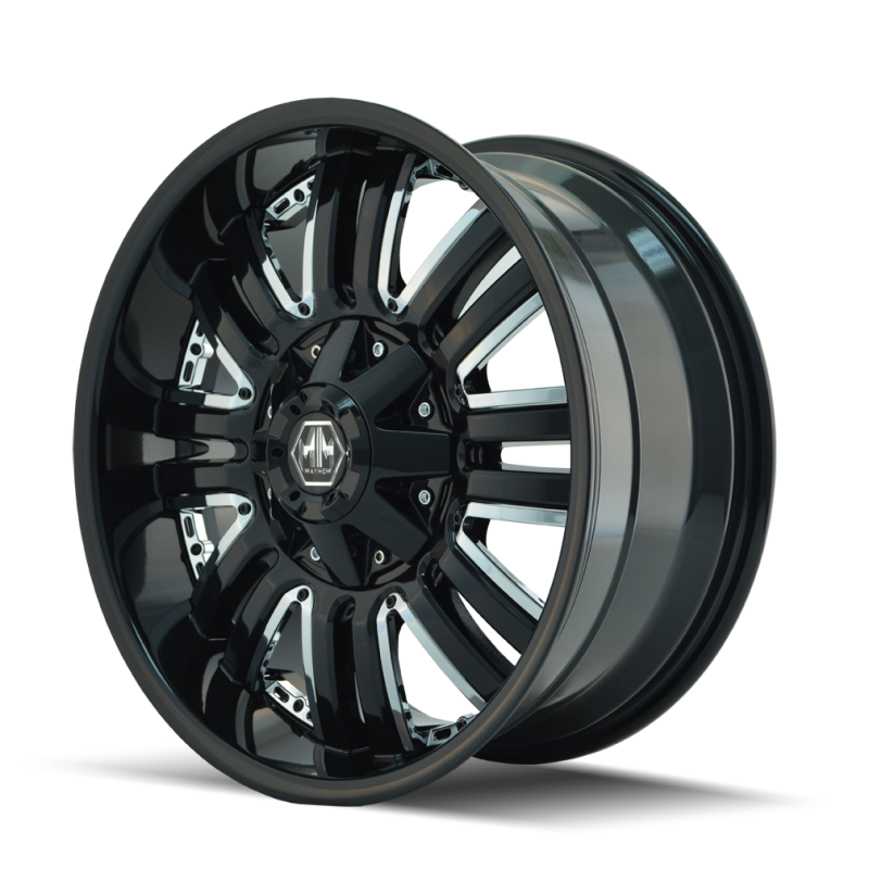 Mayhem 8070 Assault 18x9 / 6x135 BP / 18mm Offset / 106mm Hub Black Wheel