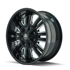Mayhem 8070 Assault 18x9 / 6x135 BP / 18mm Offset / 106mm Hub Black Wheel