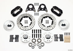 Wilwood Forged Dynalite Front Kit 10.75in Drilled Rotor Art Morrison Strut