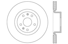 StopTech Slotted & Drilled Sport Brake Rotor
