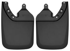 Husky Liners 2016 Toyota Tacoma w/ OE Fender Flares Custom Molded Rear Mud Guards - Black