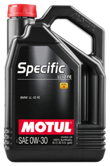 Motul 5L 100% Synthetic High Performance Engine Oil ACEA C2 BMW LL-12 FE+ 0W30