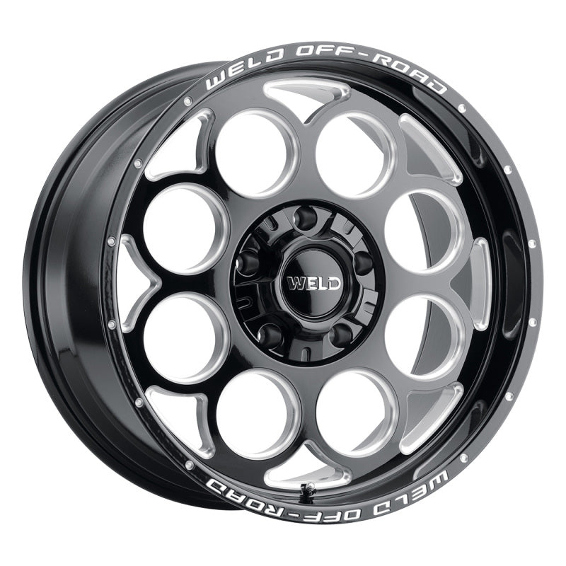 Weld Off-Road W113 20X10 Redondo 6X135 6X139.7 ET-18 BS4.75 Gloss Black MIL 106.1
