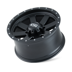 ION Type 134 18x9 / 8x165.1 BP / 18mm Offset / 130.8mm Hub Matte Gunmetal/Black Beadlock Wheel
