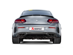 Akrapovic 16-17 AMG C63 Coupe Evolution Line Cat Back (Titanium) w/ Carbon Tips (Req. Link Pipe)