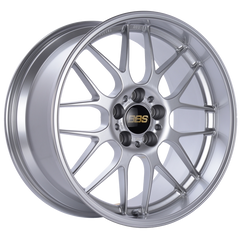 BBS RG-R 18x10 5x120 ET25 Diamond Silver Wheel -82mm PFS/Clip Required