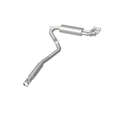 MagnaFlow CB SS 2.5/3in Dual Straight DS Rear Ext 3in Tip 12-15 BMW 328i /428i 2.0L Coupe Sedan