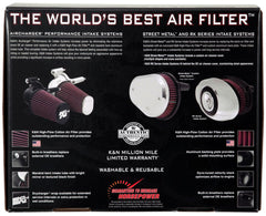 K&N Street Metal Intake System - Hammer- Chrome Intake System-Harley Davidson
