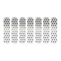 DV8 Offroad 2007-2018 Jeep JK Brushed Grille Inserts