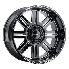 Weld Off-Road W103 20X9.0 Chasm 8X170 ET00 BS5.00 Gloss Black MIL 125.1