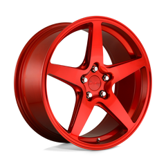 Rotiform R149 WGR Wheel 19x8.5 5x112 45 Offset - Candy Red