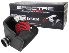 Spectre 12-15 Honda Civic L4-1.8L F/I Air Intake Kit - Polished w/Red Filter