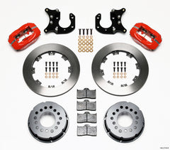 Wilwood Forged Dynalite P/S Rear Kit Red Big Ford 2.36in Offset