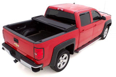 Lund 05-15 Toyota Tacoma (5ft. Bed) Genesis Elite Tri-Fold Tonneau Cover - Black