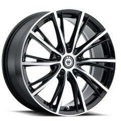 Konig Impression 18x8 5x114.3 ET40 Gloss Black w/ Machined Face